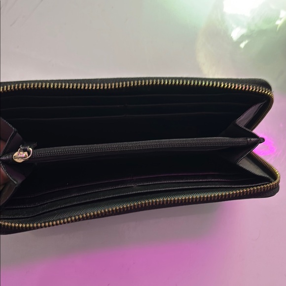 Michael Kors Black Embossed Wallet - Picture 3 of 4